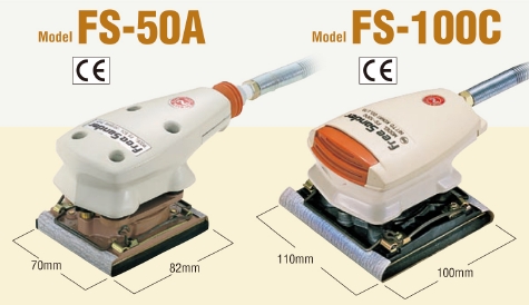 研磨抛光专家优惠供应日本大马力FS-100C气动小型砂光机FREE SANDER