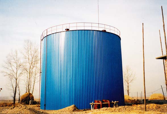 供应沼气工程中干式储气柜|大型储气柜安装|厌氧沼气柜-安徽天和能源专供