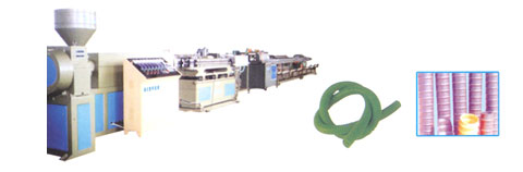 青岛海天一塑机专业生产PVC管材、单壁波纹管生产线机械设备