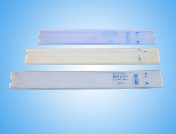 深圳透明硬胶管PVC电了包装胶管\PLCCIC包装胶管