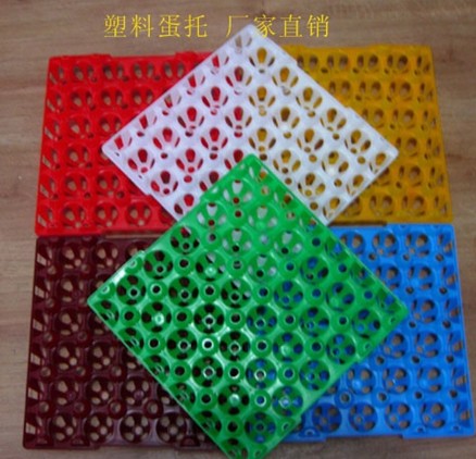 供应太原 大同 忻州塑料鸡蛋托 折叠塑料周转筐 30枚鸭蛋托