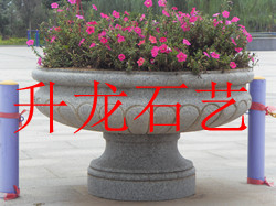 山东省供应石头花盆，雕刻喷泉，艺术观赏球，zyjl,升龙石艺