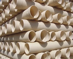 喷塑加工厂价批发U-PVC双壁波纹管|特价HDPE双壁波纹管|