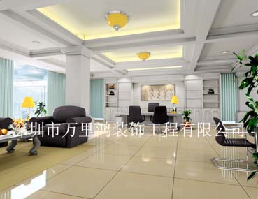 民治装修公司提供wm办公室室内装修,深圳装修公司