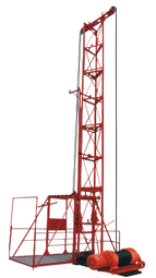 郑州高新产业开发区。建筑机械工业园施工升降机市场.供应{zx1}降机，龙门架，卷扬机，施工升降机等建筑设备