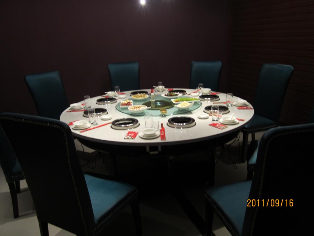 批发：火锅桌子，环保火锅桌子，口福居火锅专用火锅桌子