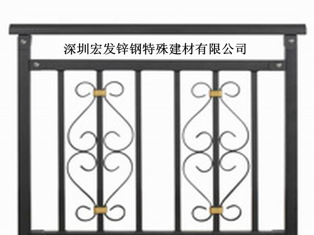 深圳市宏发锌建材有限公司-新型阳台护栏|锌钢阳台护栏|锌合金护栏