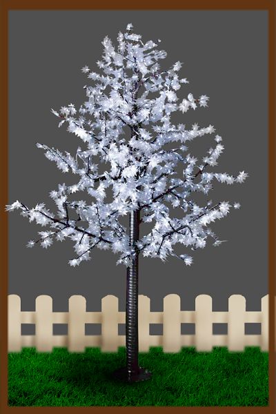 银色枫叶树|LED樱花树系列|中山LED灯饰