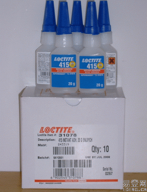 Loctite412,中国乐泰胶水,汉高乐泰412胶水