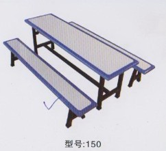 玻璃钢餐桌椅供应商，江门市玻璃钢餐桌椅，四人长条玻璃钢餐桌椅篮球架
