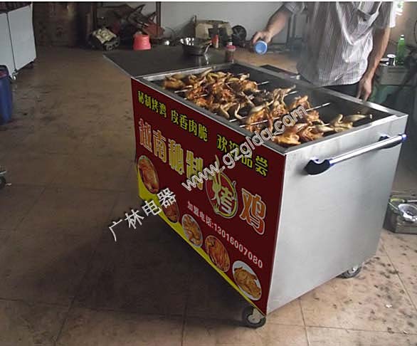 哪里有摇滚烤鸡炉价格 越南摇摆烧烤炉 越南碳烧烤鸡炉 全自动烤鸡炉