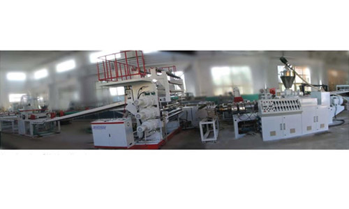 塑料建筑模板设备，青岛华磊专业生产塑料板材机械