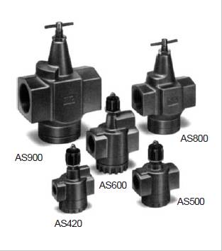 SMC大流量型速度控制阀/AS420系列SMC