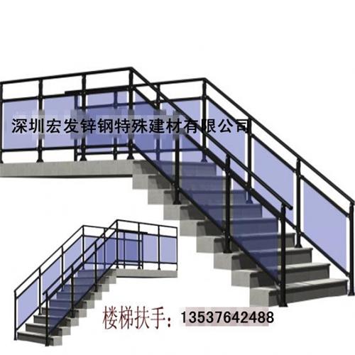 新型楼梯扶手图片|锌钢楼梯扶手配件|楼梯扶手报价