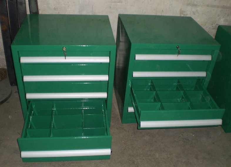 深圳厂家生产各种铁皮工具柜，4抽工具柜，组合工具柜