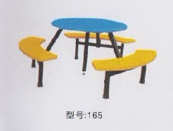 玻璃钢餐桌椅，佛山市玻璃钢餐桌椅，六人圆凳玻璃钢餐桌椅篮球架