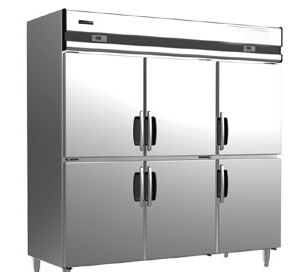 供应 武汉佳福厨具设备 武汉六门冰柜 不锈钢厨具