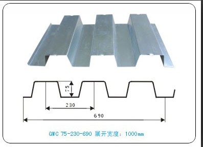 中国中国楼承板,上海钢承板,镀锌钢承板