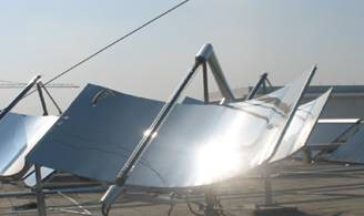 太阳能直通管技术,聚光镜，抛物镜，新能源太阳能碟式定日镜