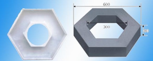 模具加工：，六棱空心砖塑料模具  六棱实心砖塑料模具