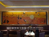 广西酒店壁画设计，广西油画佩饰，广西城市雕塑壁画，蒲公英