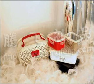 文塔斯提袋餐盒组|环保PP提袋餐盒|提袋便携保温餐盒|北京腾飞礼品