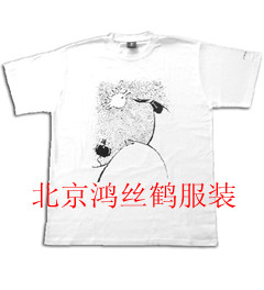 亦庄定做gd文化衫|广告T恤衫定做|文化衫定制|鸿丝鹤服装厂北京市