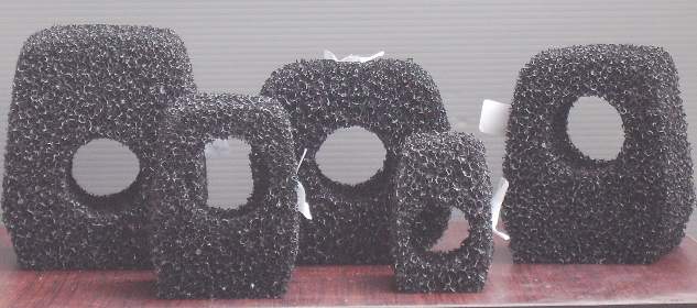 深圳精又美网孔海棉|过滤棉|活性碳过滤棉|网状棉