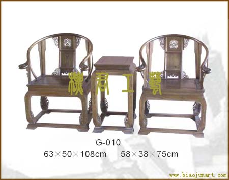 标君明式装修工艺供应仿古桌椅太师椅皇宫椅仿圈椅官帽椅