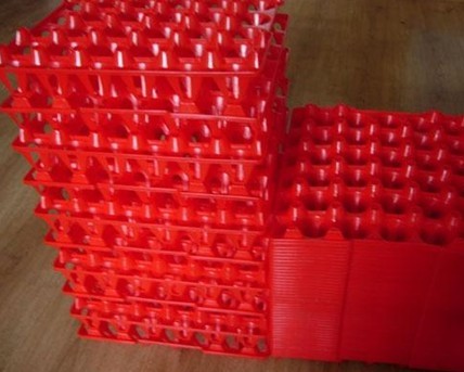 供应玉林 百色 河池 钦州塑料鸭 30枚鸡蛋托 折叠式塑料周转筐 