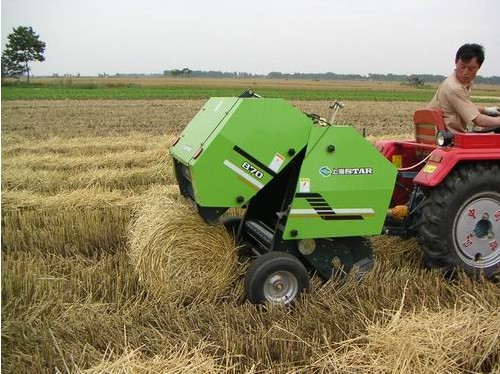 专用麦秆打捆机 固定式牧草打捆机价格 06 