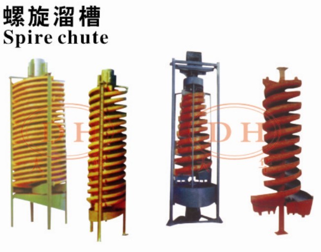 螺旋溜槽重力选矿、摇床-郑州大华