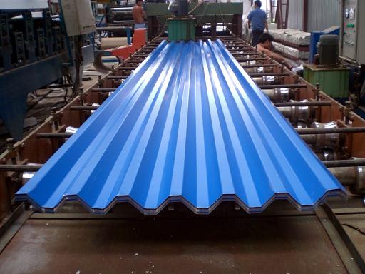 上海镀锌板批发|度压型板价格|上海腾威彩钢公司