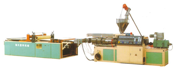 青岛海天一塑机--专业生产PET打包带机组，打包带生产线
