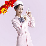 北京供应可爱版防辐射白大褂|工业用纯棉白大褂加工|2012加工护士服护士帽|路易凯华病号服