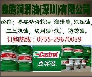 广东供应，嘉实多COG1500齿轮油，Castrol COG1500