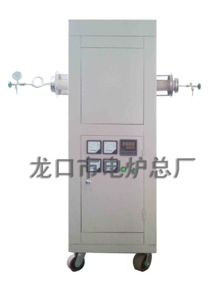 供应真空气氛管式炉,KSS系列管式气氛炉,万用电炉,1KW,2KW,四联,六联,单联,双联,龙口市电炉总厂