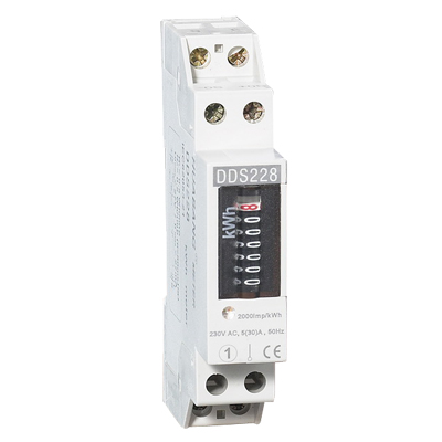 供应DDS228单相电子式电能表 计度器显示