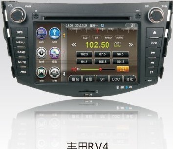  丰田RAV4原厂原装专用DVD GPS导航仪 