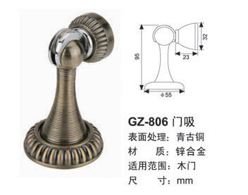 GZ-909/门吸/不锈钢/锌合金