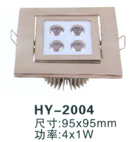 HY-2004灯饰配件 LED灯具 LED大功率天花灯原始图片2