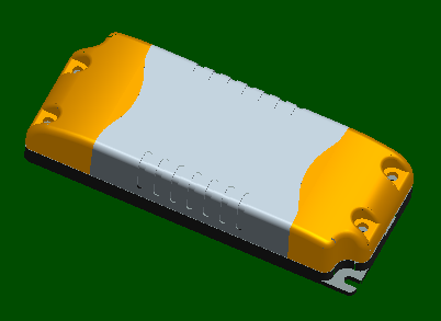 LED驱动器塑胶盒-H823 尺寸100*39*21