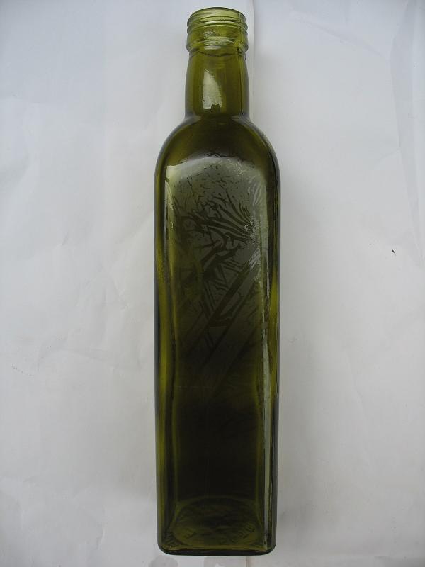 500ml墨绿色橄榄油瓶