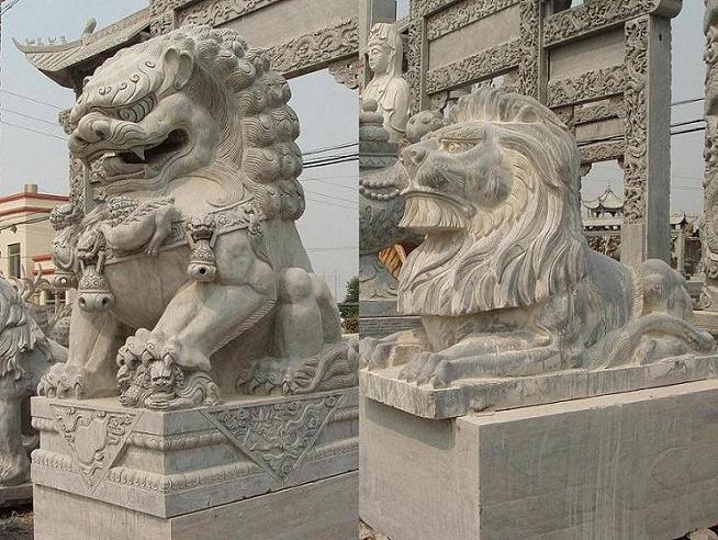 石狮子：北京狮、迎宾狮，招财狮,镇府门狮、献礼狮、古狮