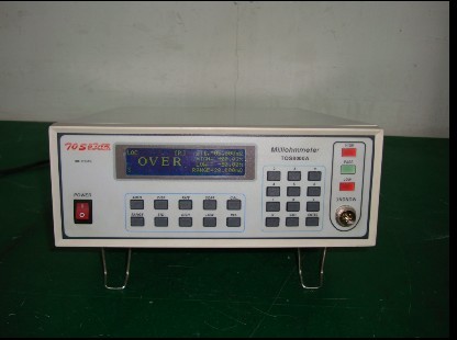 产品名称： 数位式微电阻测试器TOS8010
