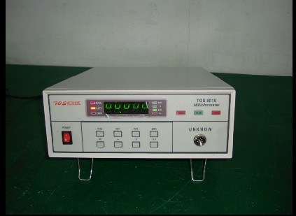 产品名称： 数位式微电阻测试器TOS8010