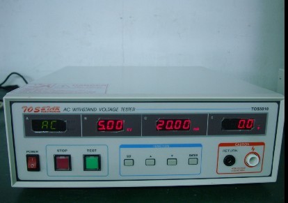产品名称： 数位式程控耐压测试器 tos5010|tos5020|tos5030|