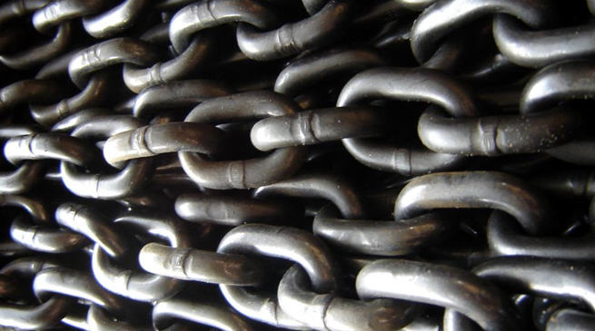 高强度起重链条|大吨位锰钢起重链条索具