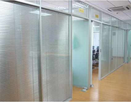 价格办公室玻璃隔断铝合金高隔间，高隔间