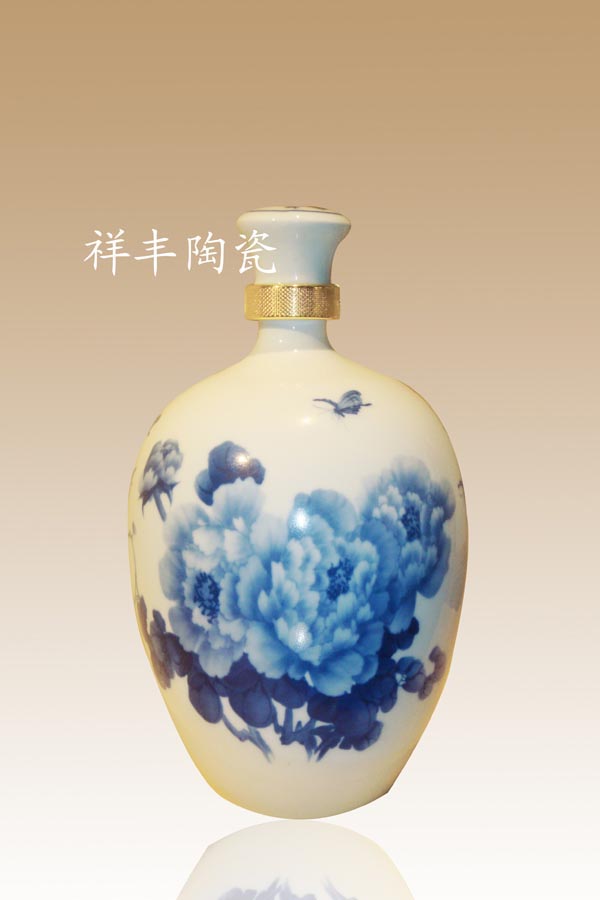 景德镇陶瓷酒瓶瓶 陶瓷酒瓶